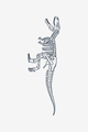T-Rex okostje
